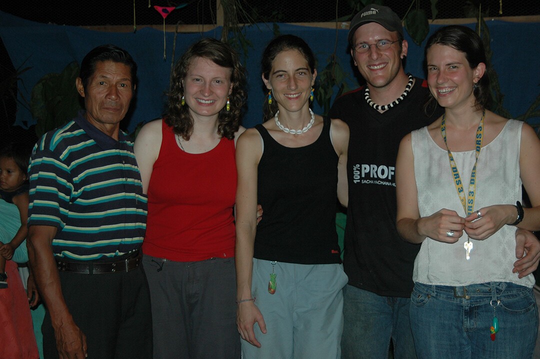 Bild 5 von 15: 2004 – Juan, Edith, Nadine, Ralph, Melanie 